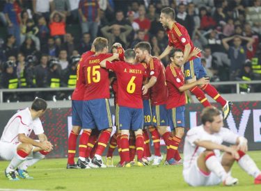 Roja: L’Espagne en tête du classement FIFA