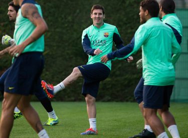 Barça: Messi de retour à l’entraînement (Video)