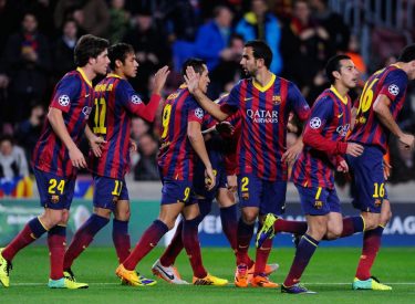 Barça: La première compo de l’année 2014