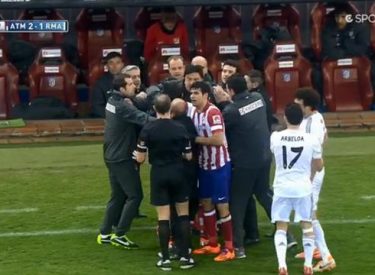 Atlético: Trois matches de suspension pour German Burgos (Video)