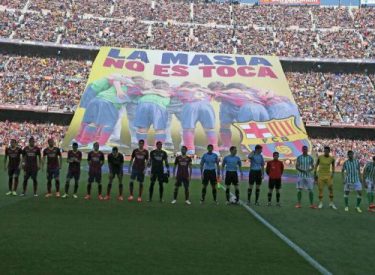 Barça: “On ne touche pas à La Masia”