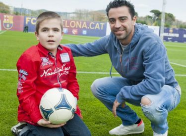 Barça: Xavi contre le syndrome de Sanfilippo