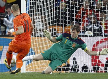 Pays-Bas : Robben hanté par l’Espagne et Casillas