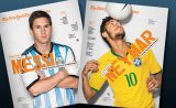 Mondial : Messi, Ronaldo, Neymar et Iniesta à la Une du New York Times