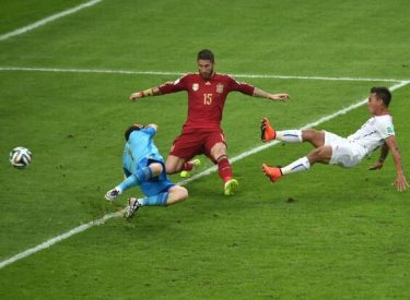 Espagne v Chili : 0-2, la Roja éliminée à la mi-temps !