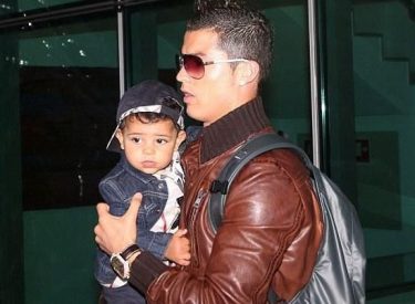 Real : Ronaldo fête son record avec son fils