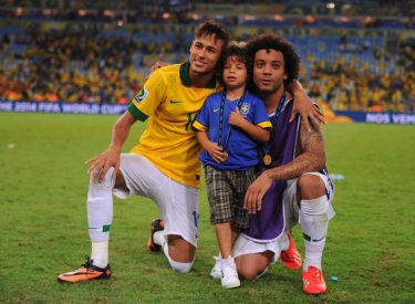 Brésil : Aquagym pour Neymar et Marcelo