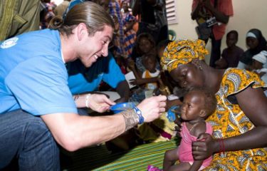 Real : Ramos à Cuba pour l’UNICEF