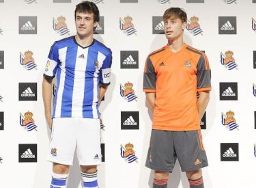 Real Sociedad : Les maillots 2014/2015 dévoilés