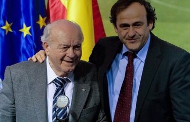 Real : Platini « Di Stéfano, un géant du football »