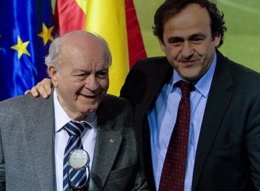 Real : Platini « Di Stéfano, un géant du football »