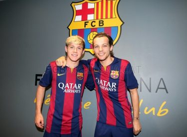 Barça : Les One Direction au Camp Nou