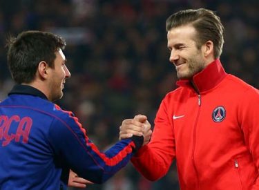 Argentine : Beckham « J’adore voir Messi jouer »