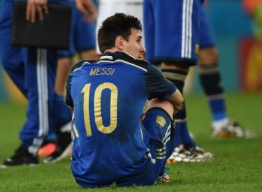 Argentine : Messi « pas à la hauteur »