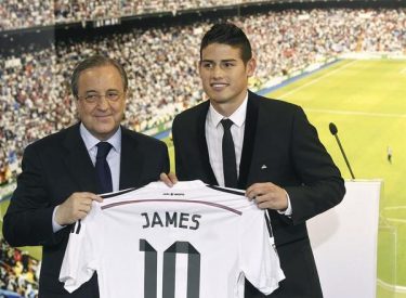 Real : 345 000 maillots de James vendus en 48H !