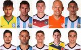 Mondial 2014 : Liste des nommés au titre de Meilleur joueur