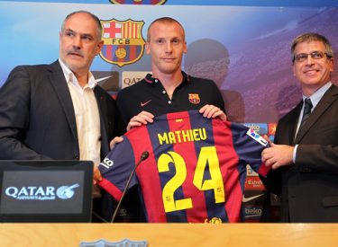 Barça : Mathieu « Je n’y crois toujours pas »