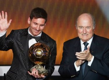 Mondial 2014 : Blatter surpris par le Ballon d’Or de Messi