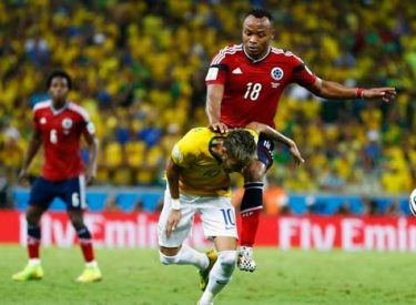 Brésil : Neymar à Zuniga « Fils de p… »