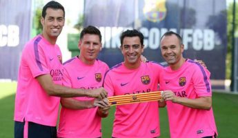 Barça : Xavi, Iniesta et Busquets passent les vacances ensemble
