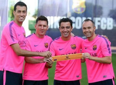 Barça : Les 4 capitaines 2014/2015 dévoilés