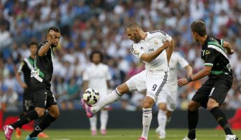 Real v Cordoba : 2-0, Benzema et Ronaldo buteurs