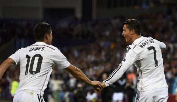 Real v AS Roma : 2-0, Ronaldo et James valident la qualif pour les quarts