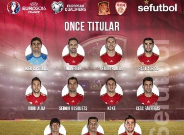 Espagne v Macédoine : Les compositions