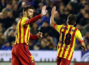 Barça : Periscope de Piqué avec Jordi Alba et Sergi Roberto