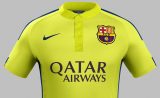 Barça : Le maillot third 2014/15 dévoilé