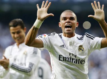 Real : Pepe absent 2 à 3 semaines