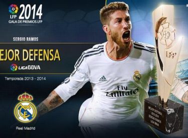 Premios de la Liga : Ramos, Meilleur défenseur 2013/14