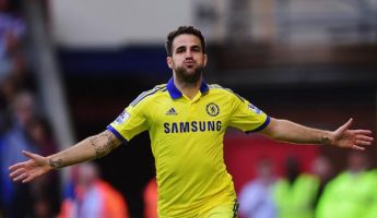 Crystal Palace v Chelsea ; 1-2, Fabregas buteur