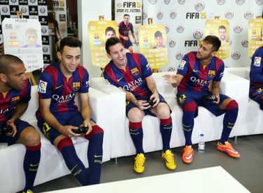 Barça : Les Blaugrana s’amusent à FIFA 15