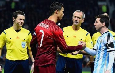 Portugal v Argentine : Quand Ronaldo et Messi rigolent