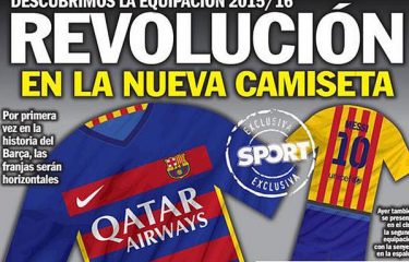 Barça : Le maillot 2015/16 dévoilé ?