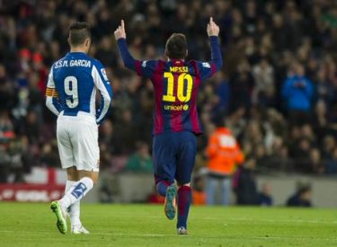 Barça v Espanyol : 5-1, Le derby pour Messi