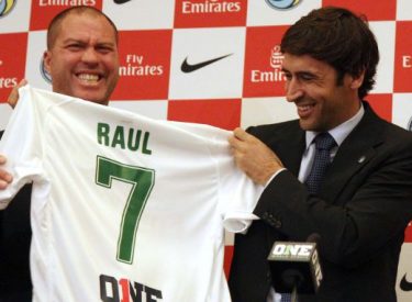 NY Cosmos : Raul joueur de la semaine