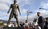 Real : La statue de Ronaldo vandalisée au nom de Messi