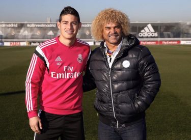 Real : Valderrama a rendu visite à James