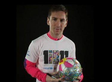 Barça : Messi, ambassadeur de la compagne 1in11 avec l’UNICEF