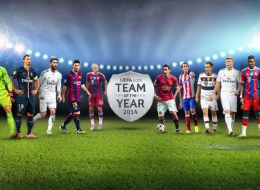 UEFA : Le meilleur onze de l’année 2014 révélé