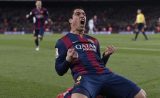 Barça v Eibar : 3-1, Luis Suarez force 3