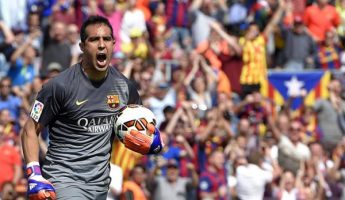 Barça : Claudio Bravo « Nous sommes encore plus sûrs de notre force avec cette Liga »