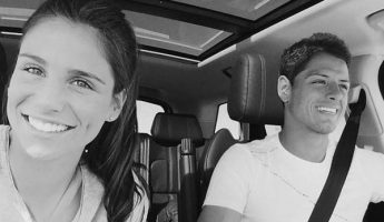 Real : Chicharito, félicité par sa copine Lucia Villalon