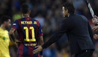 Barça : Luis Enrique « Neymar est un joueur de classe mondiale, il ne se cache pas »