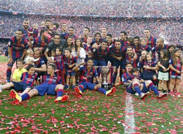 Barça : La célébration du titre de Championnat (Vidéo)