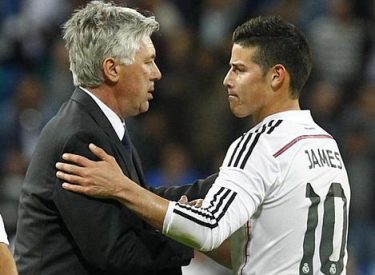 Real : Ancelotti « James m’a surpris, il a un talent incroyable »