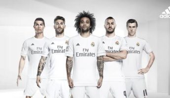 Real : Le maillot domicile 2015/16 dévoilé