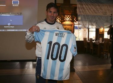 Argentine : Messi fête ses 100 sélections